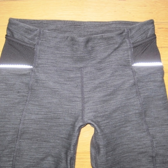 Lululemon Buttons Convertible Crop Pants Gray Womens Size 4 - Picture 2 of 9
